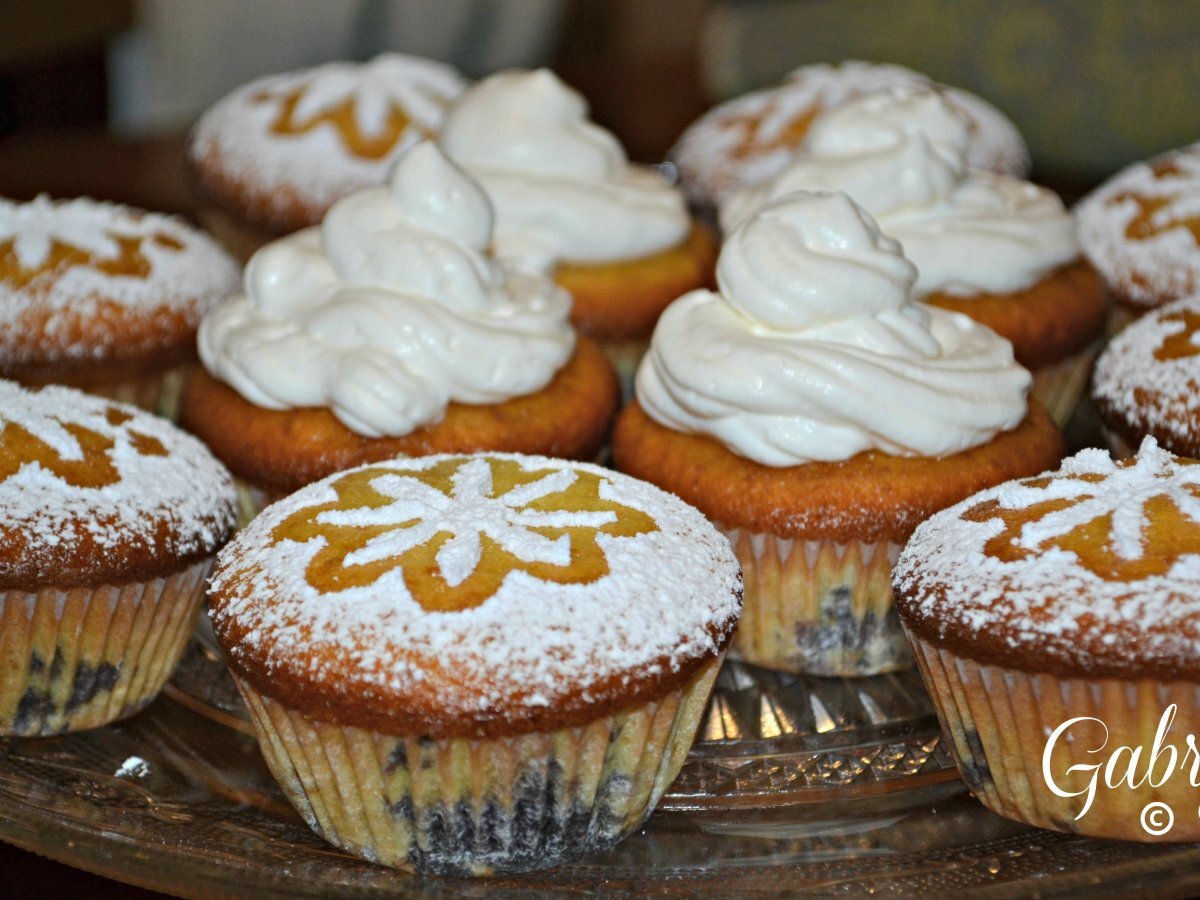 Muffins con marmellata di mirtilli - foto 3