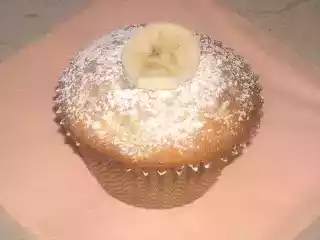 Muffins con yogurt alla banana