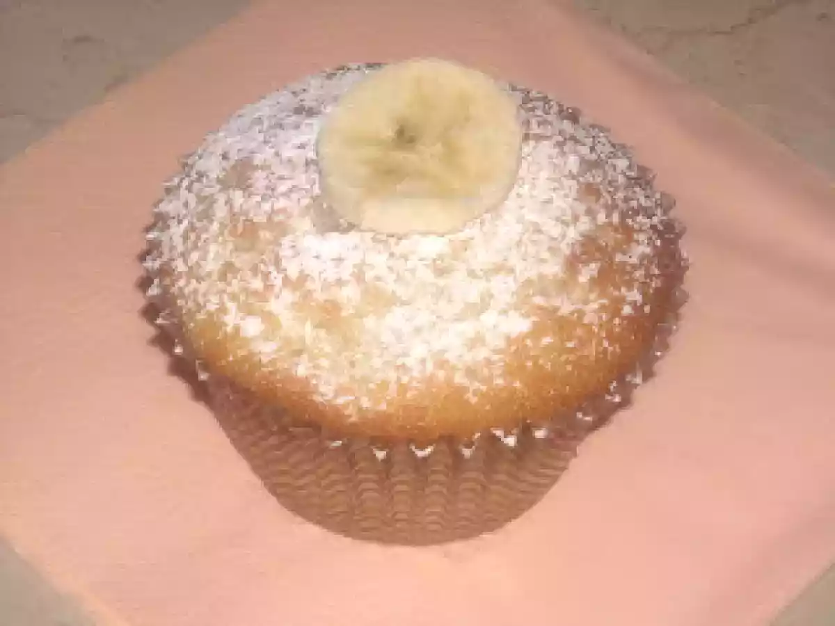 MUFFINS CON YOGURT ALLA BANANA
