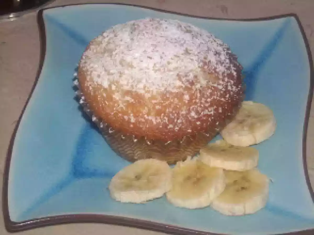 MUFFINS CON YOGURT ALLA BANANA - foto 2