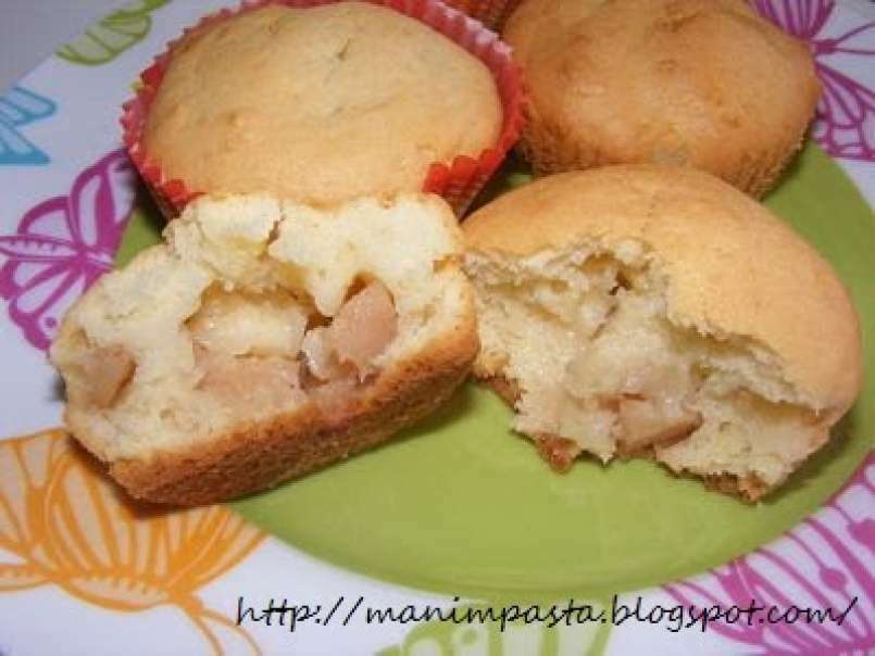 Muffins Cuore Di Mela Cotogna Sciroppata - foto 2