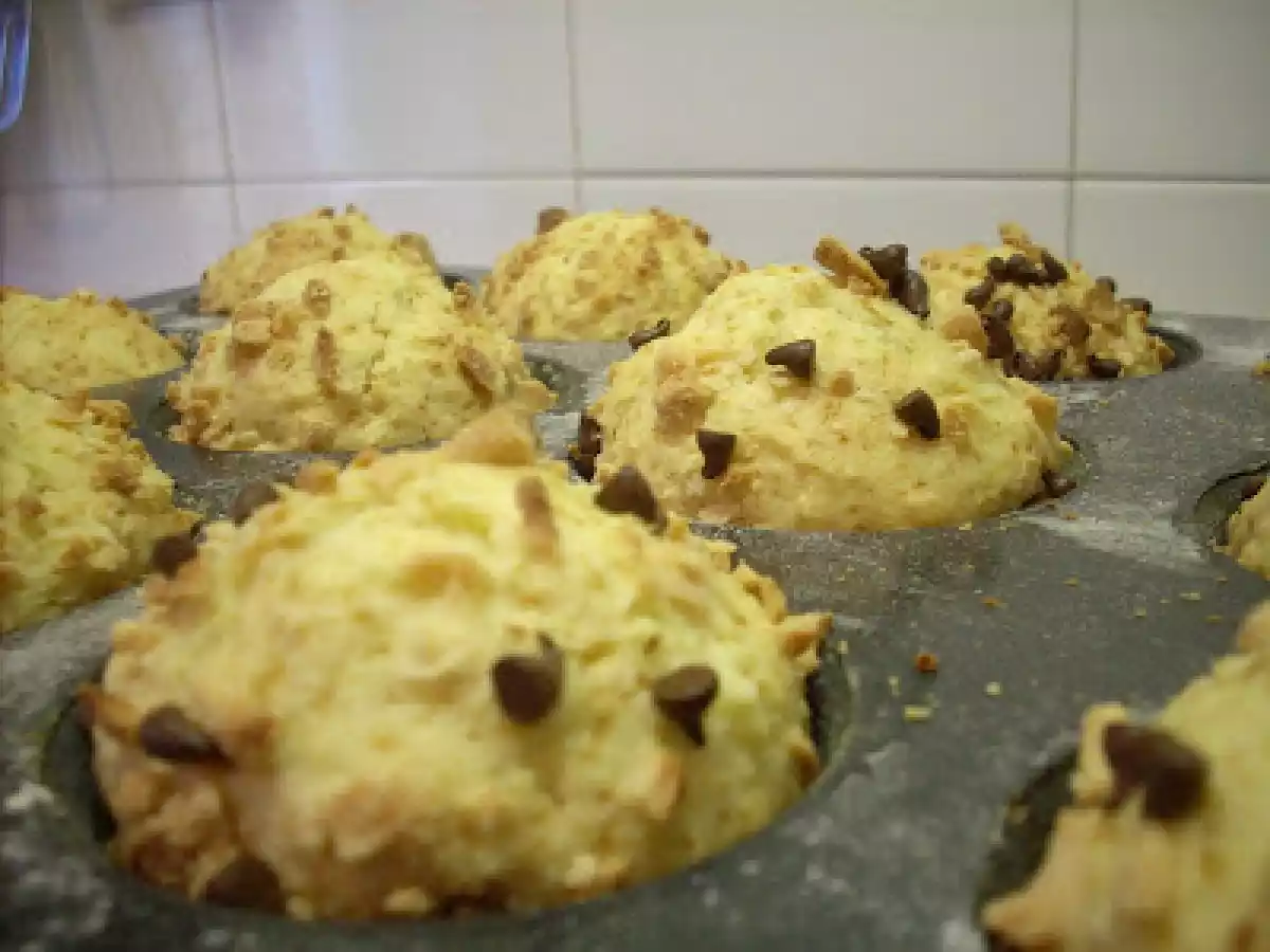 Muffins di mele e mandorle - foto 3