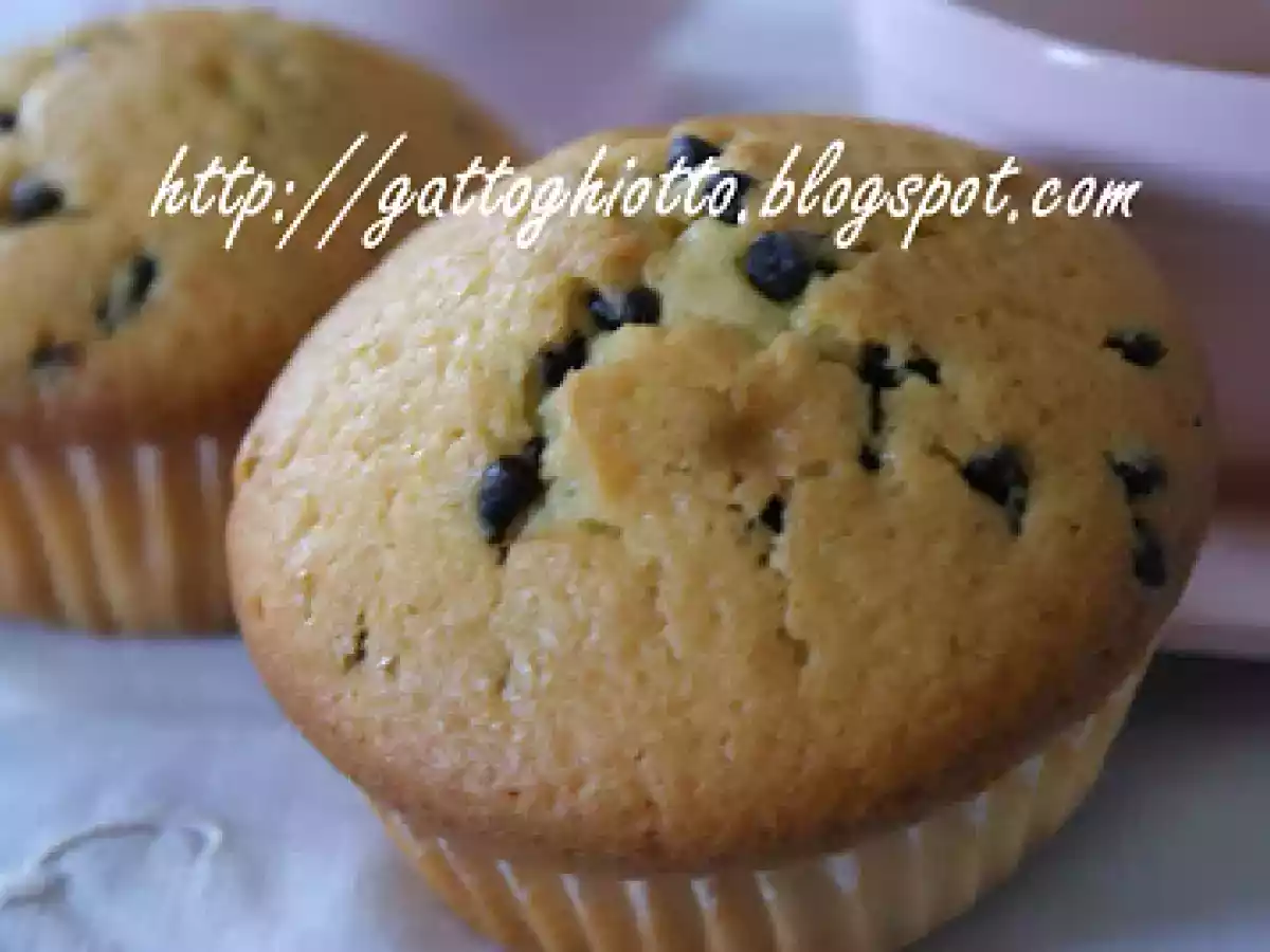 Muffins leggeri all'arancia con gocce di cioccolato - foto 2