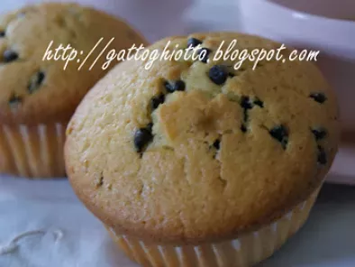 Muffins leggeri all'arancia con gocce di cioccolato - foto 2