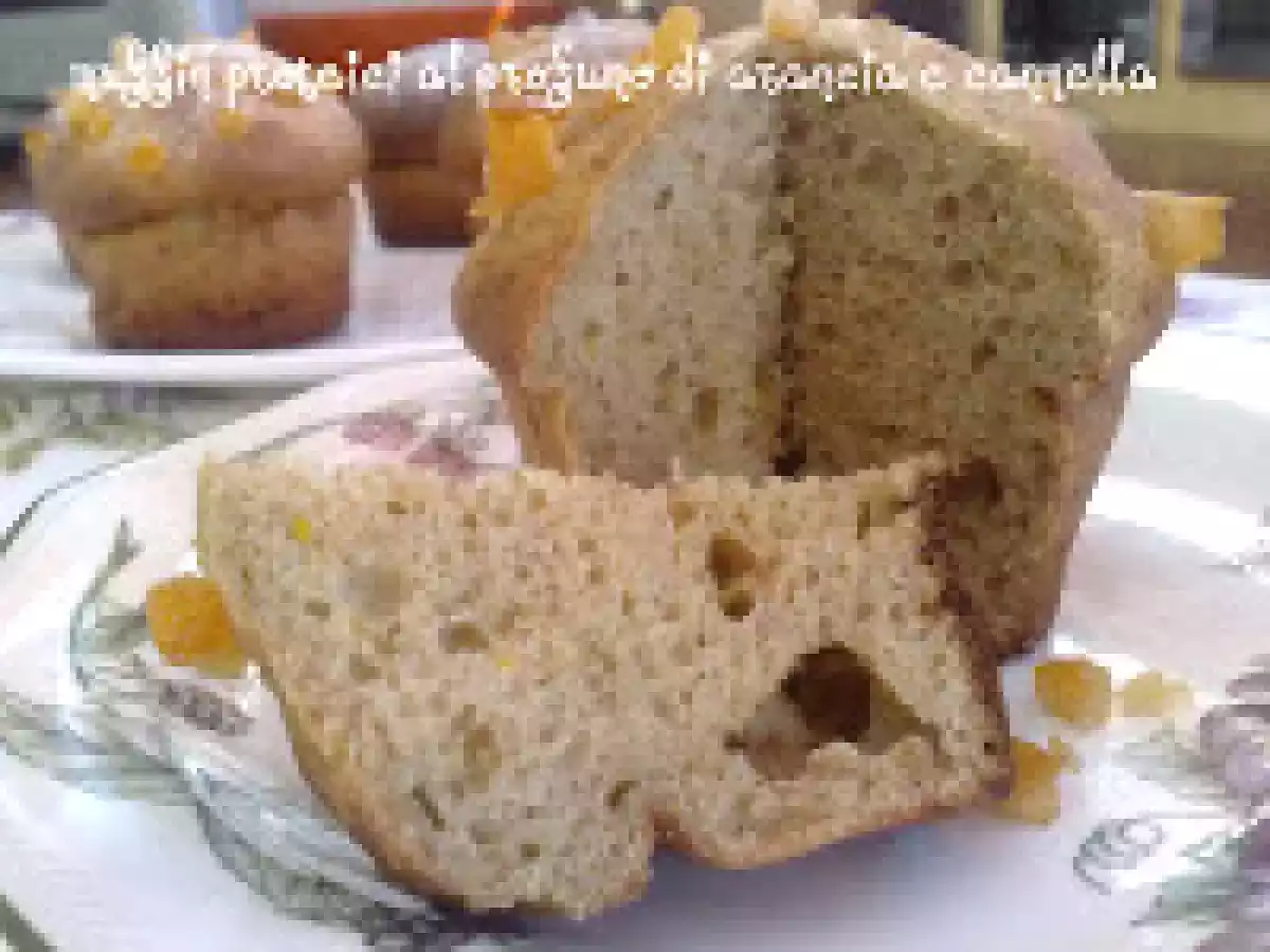 MUFFINS PROTEICI AL PROFUMO DI ARANCIA E CANNELLA - foto 4