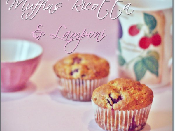 Muffins ricotta e lamponi