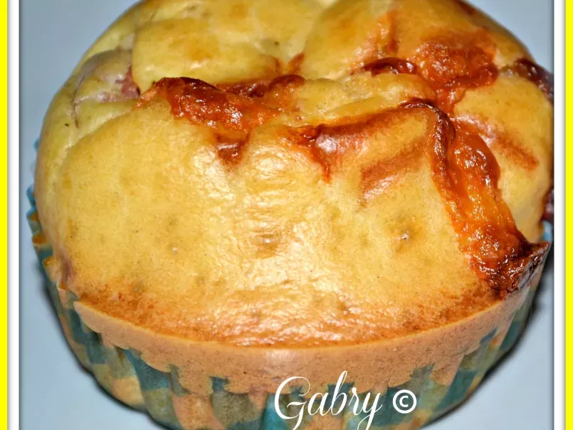 Muffins salati con prosciutto cotto e provola affumicata - foto 2