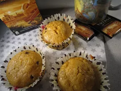 Muffins speziati alla zucca e gocce di cioccolato, foto 2