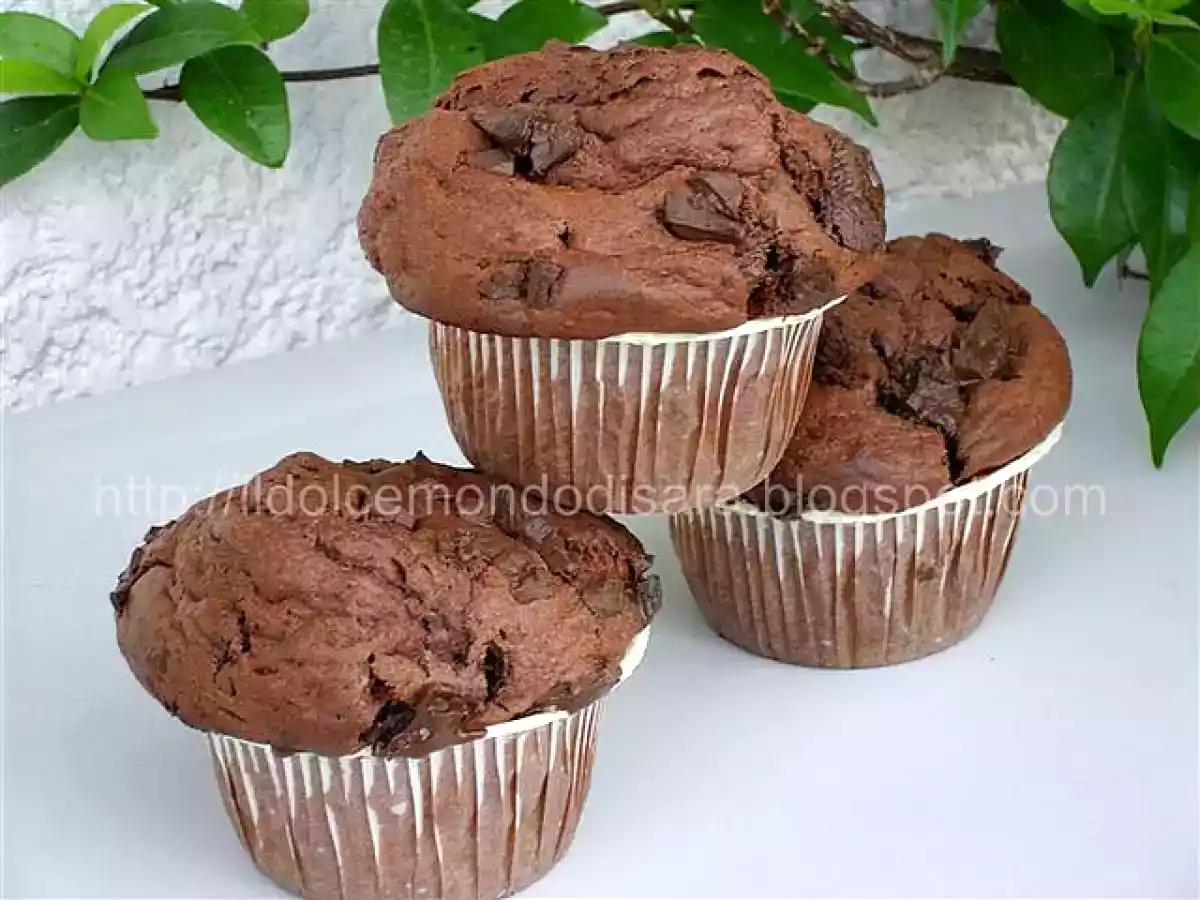 Muffins Starbucks al cioccolato
