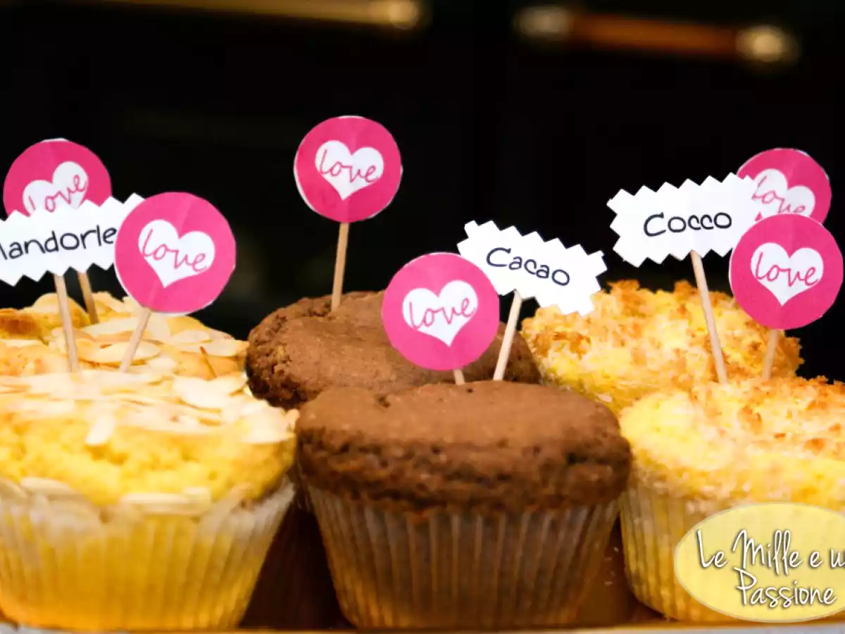 Muffins vari gusti
