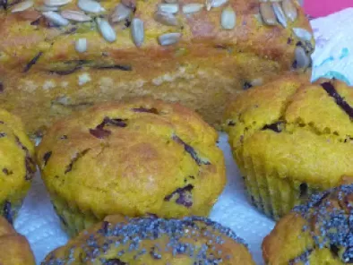 Muffins zucca e radicchio