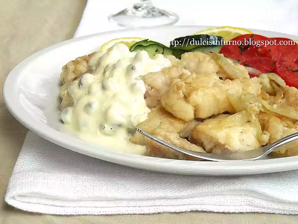 Nasello con Salsa ai Capperi
