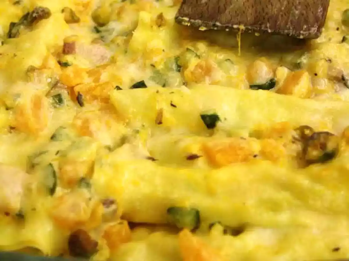Nel menù di Natale ci sono i CANNELLONI CON ZUCCA, VERDURE E LARDO PANCETTATO