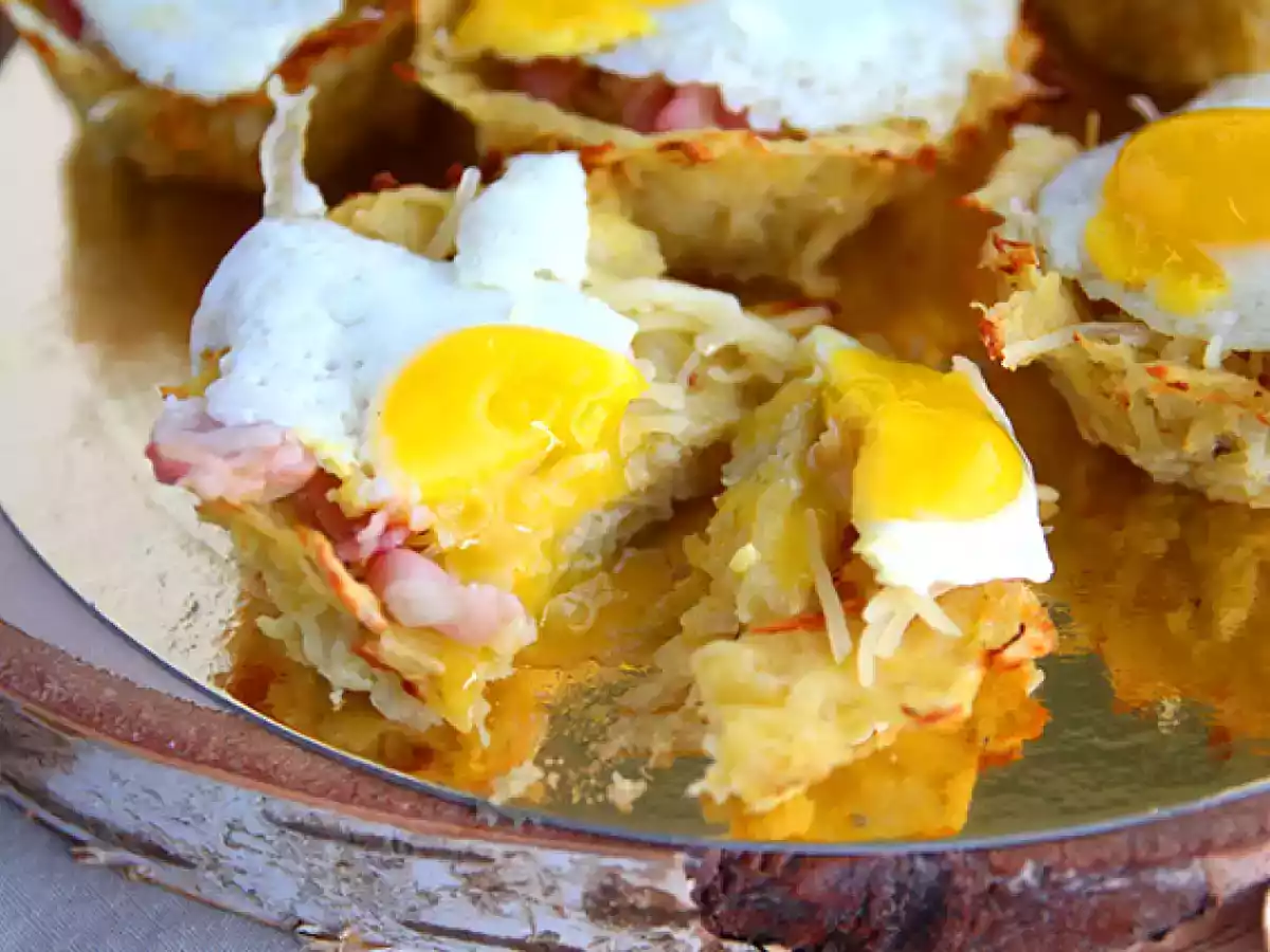 Nidi di patate con uova di quaglia - foto 4