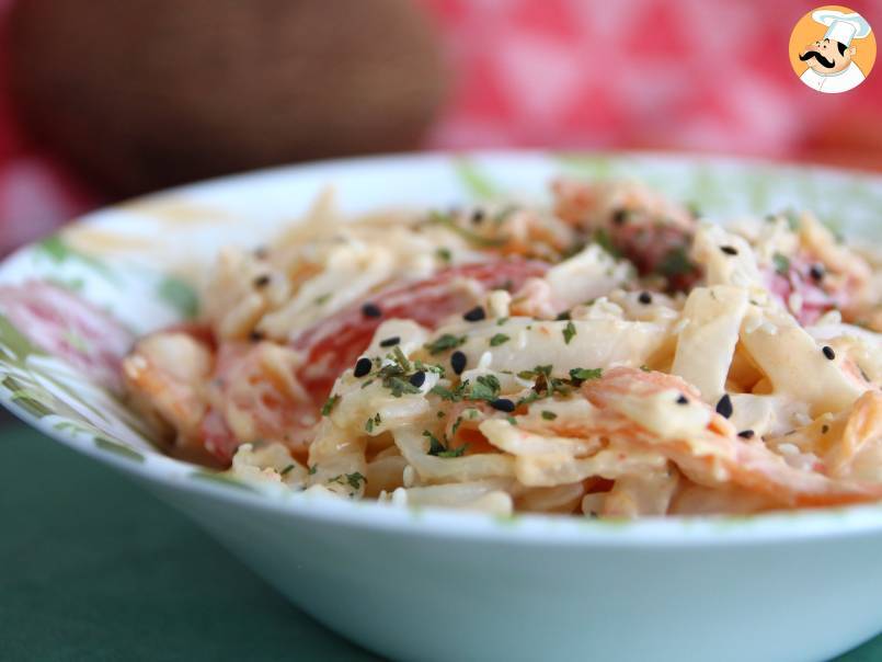 Noodles di riso con gamberi, latte di cocco e verdure - foto 2