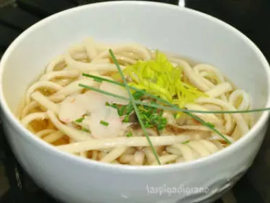 Noodles in brodo dashi