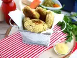 Nuggets di pollo con piselli e carote, foto 3