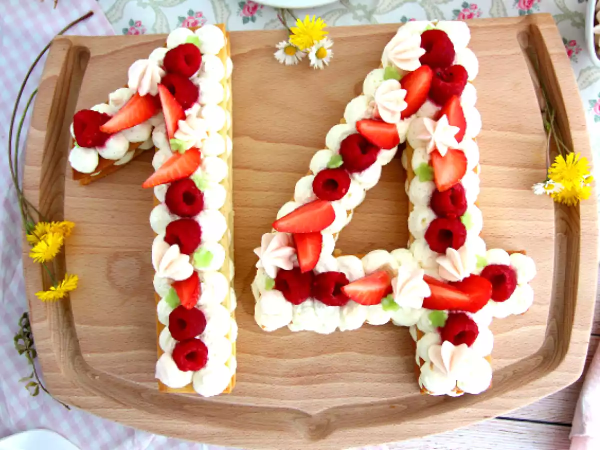 Number cake, la torta a forma di numero ideale per un'occasione speciale