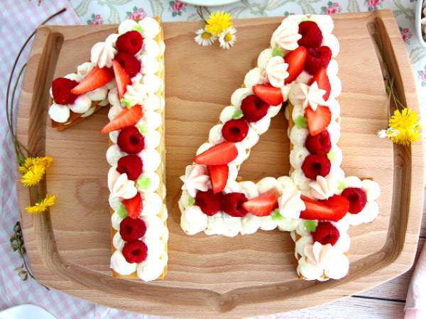 Number cake - Torta a forma di numero Number cake - Torta a forma di numero