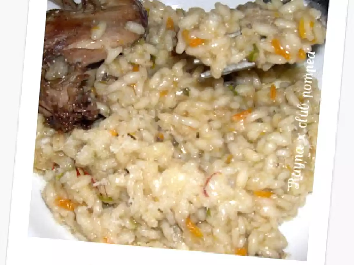 Oggi: Risotto alle quaglie