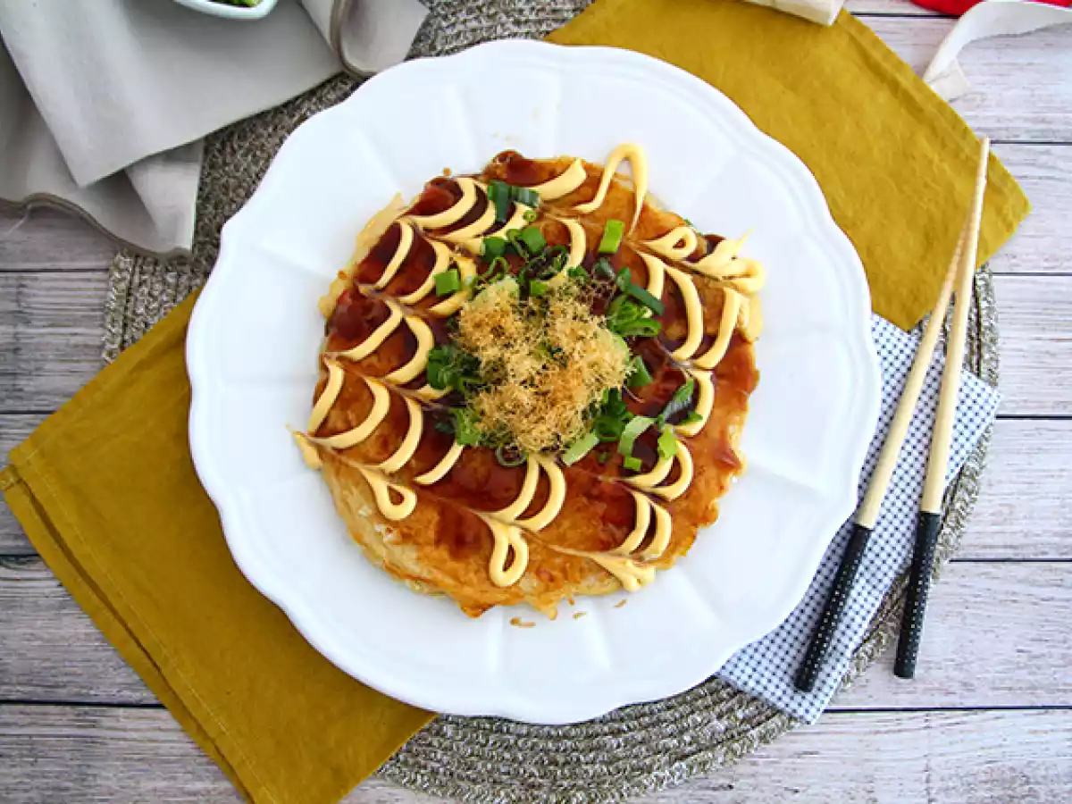 Okonomiyaki - omelette giapponese - foto 3