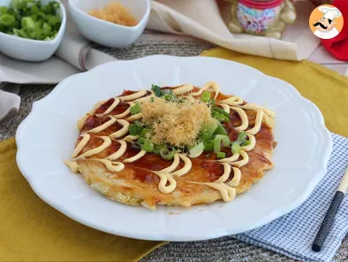 Okonomiyaki - omelette giapponese