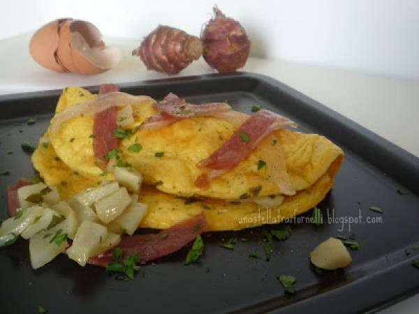 Omelette ai topinambur