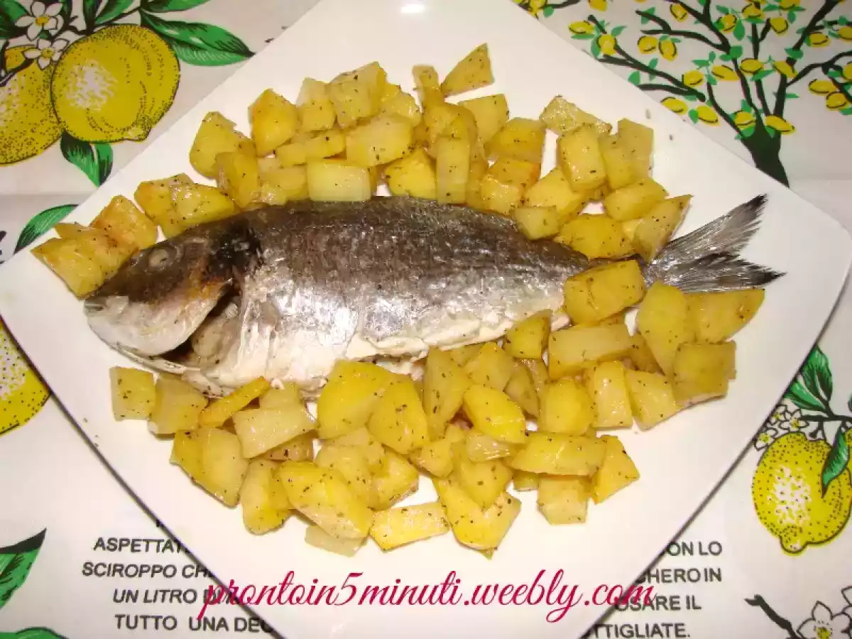 Orata al Forno con Patate