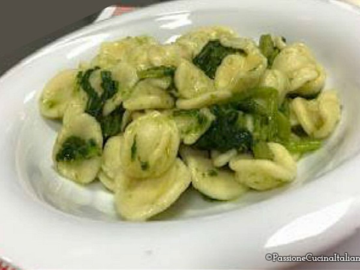 Orecchiette alle Cime di Rapa La ricetta pugliese