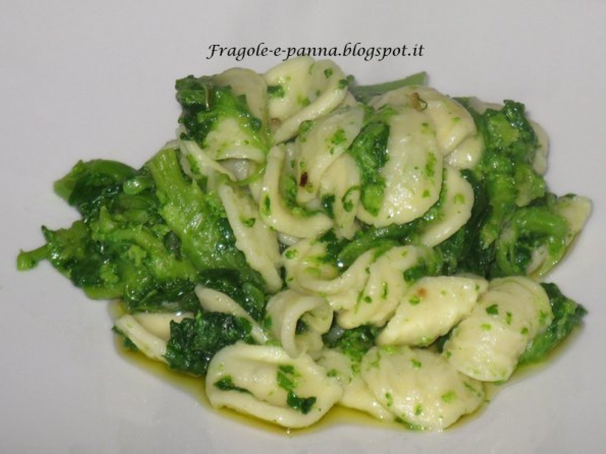 Orecchiette alle cime di rape