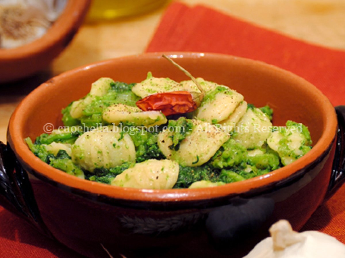 Orecchiette con le cime di rapa