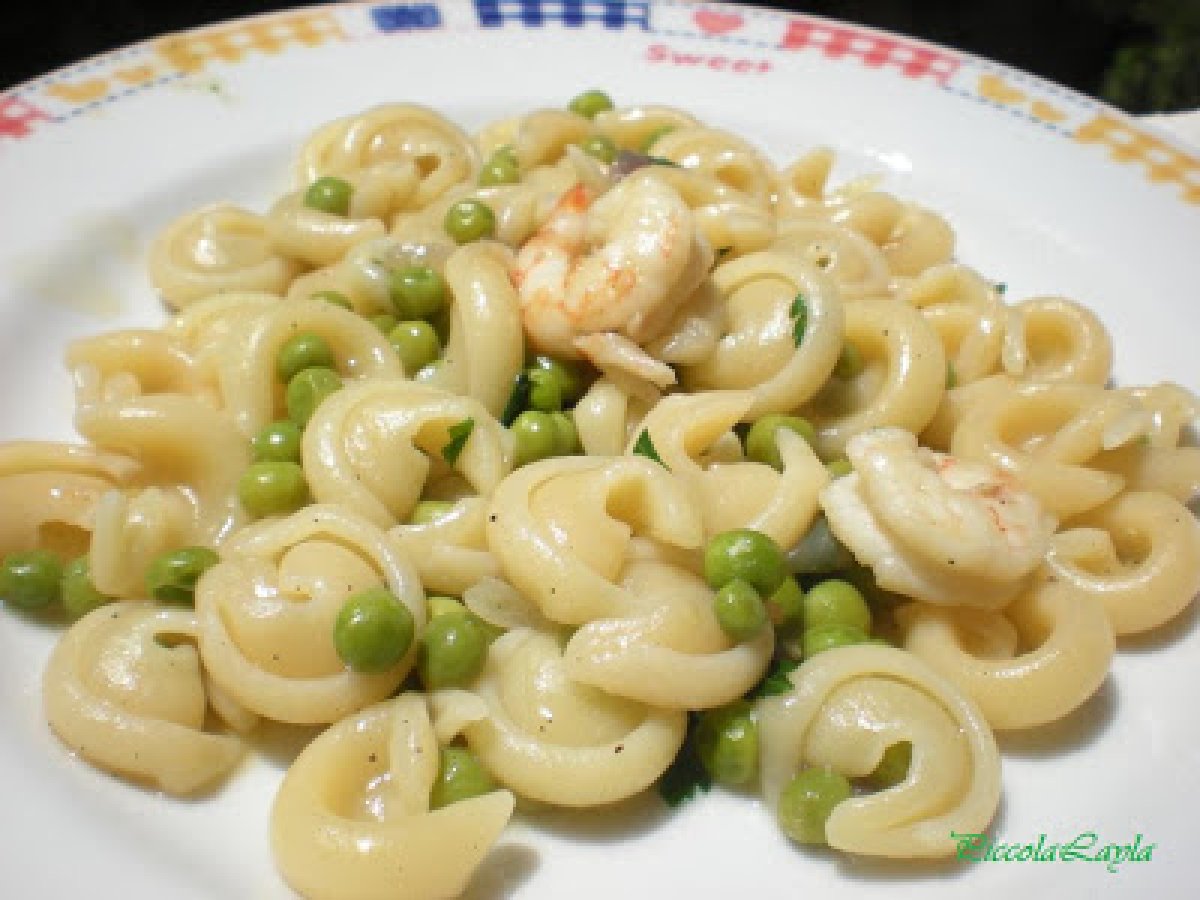 Orecchiette Napoletane con Piselli e Gamberoni - foto 3