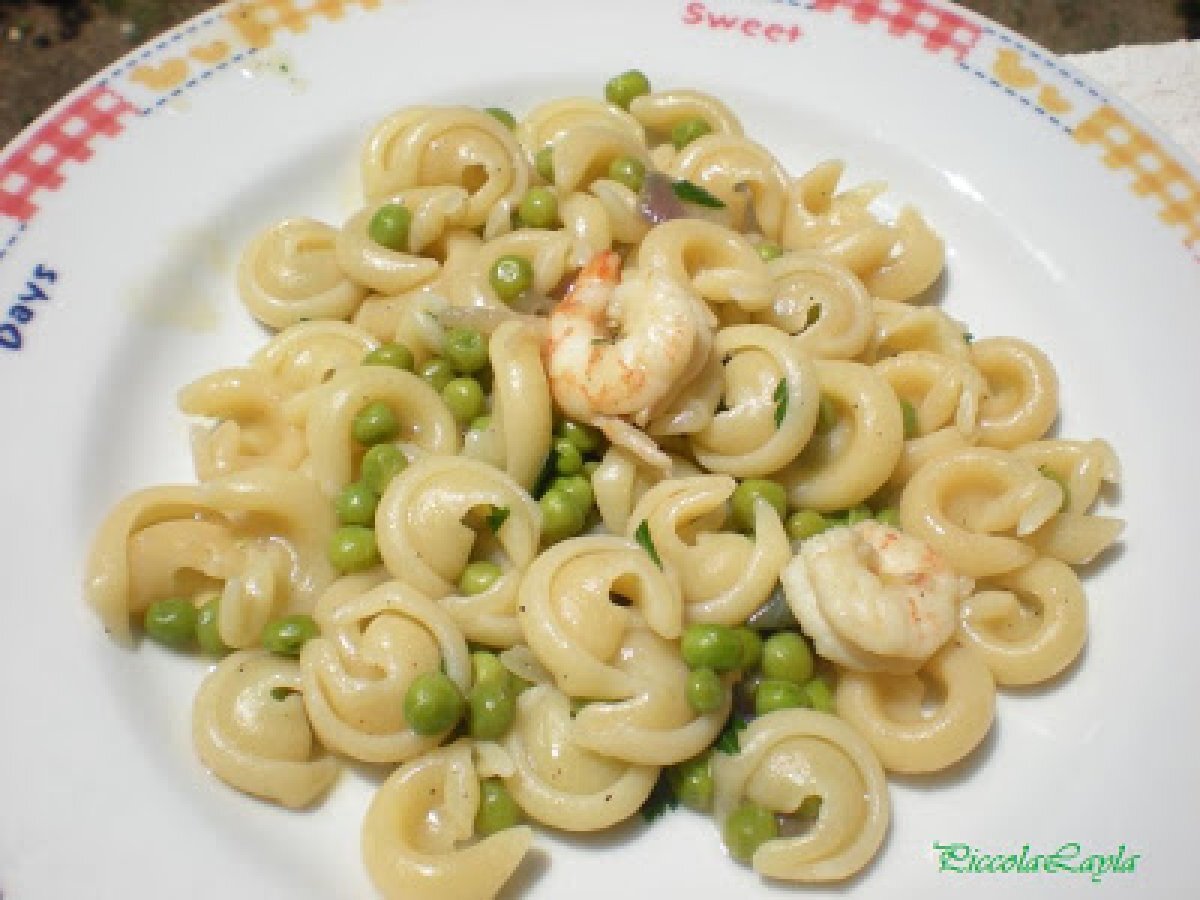 Orecchiette Napoletane con Piselli e Gamberoni - foto 4