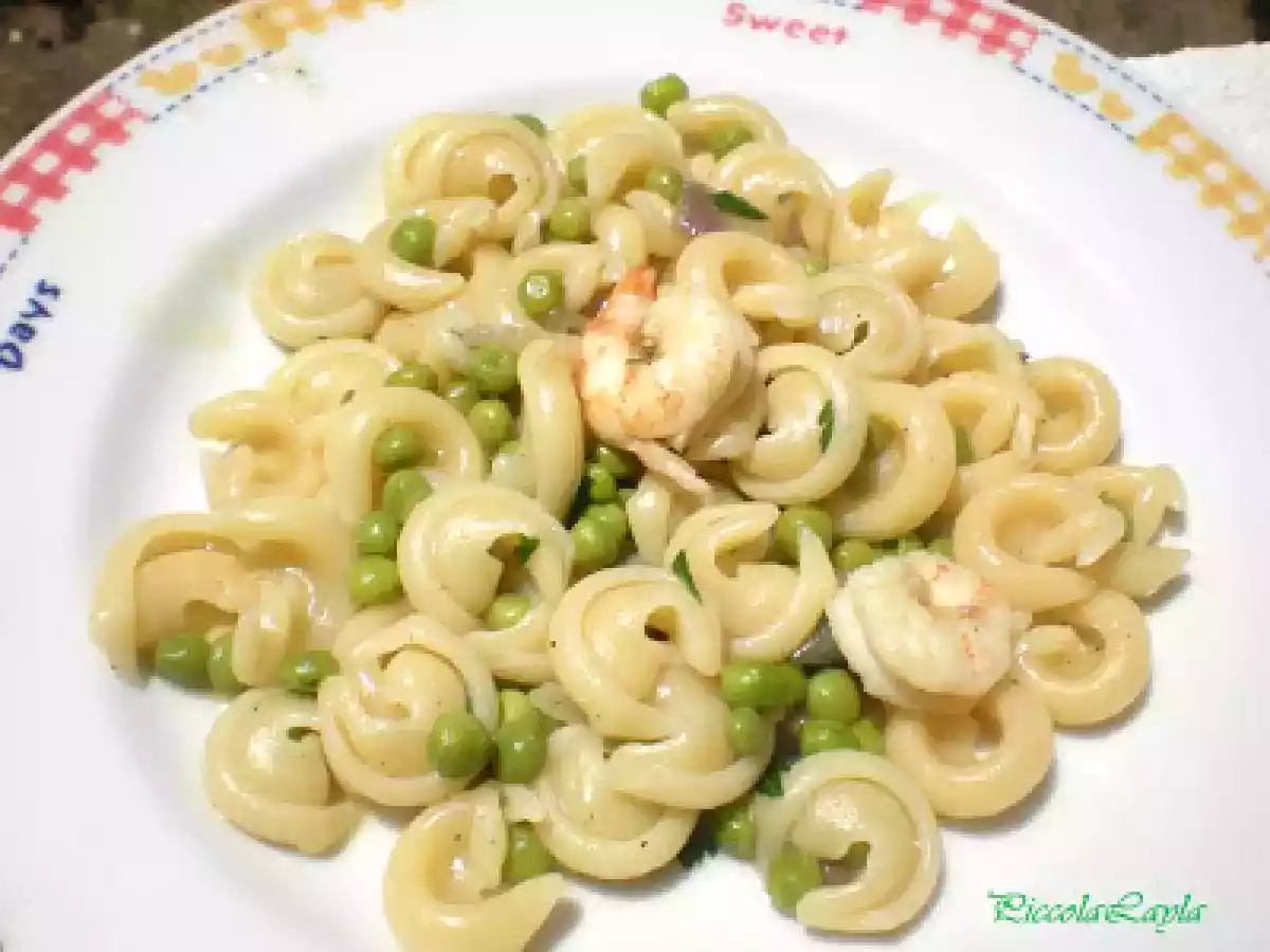 Orecchiette Napoletane con Piselli e Gamberoni - foto 4