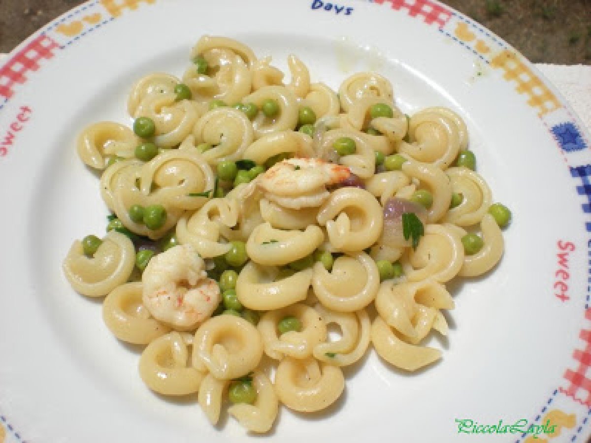 Orecchiette Napoletane con Piselli e Gamberoni - foto 5