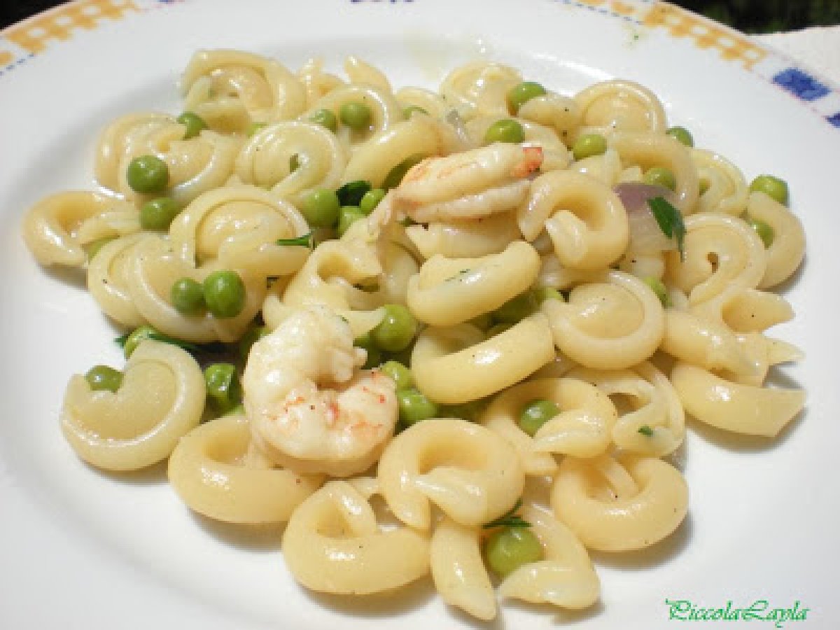 Orecchiette Napoletane con Piselli e Gamberoni - foto 6