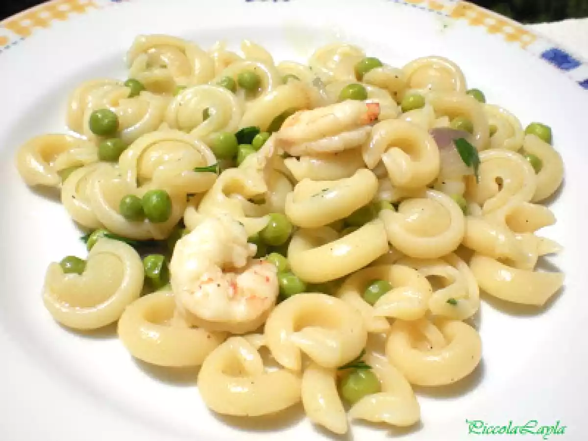 Orecchiette Napoletane con Piselli e Gamberoni - foto 6