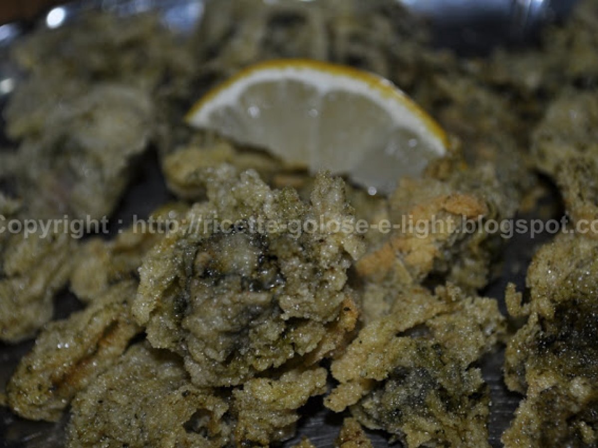 Orziadas - Anemoni di Mare insemolati e fritti