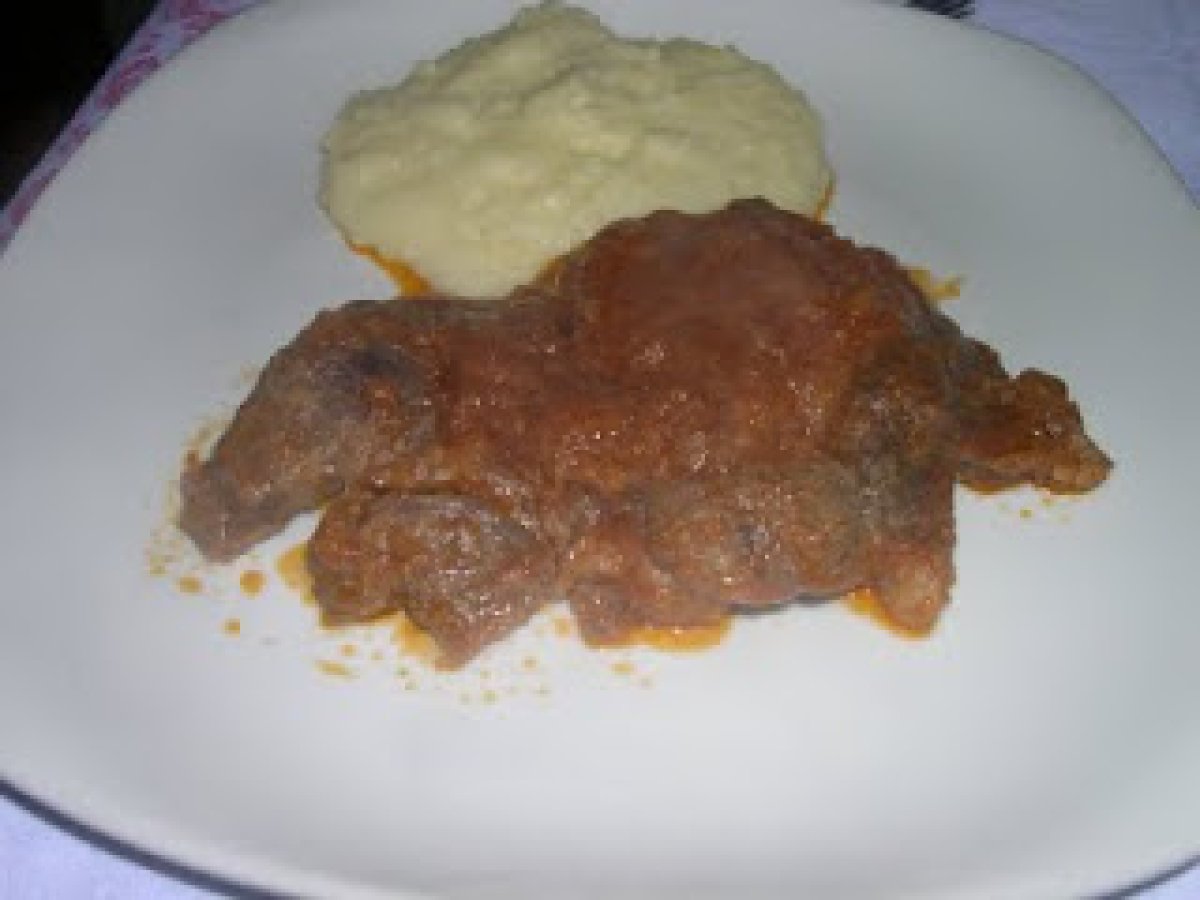 Ossobuco con il purè