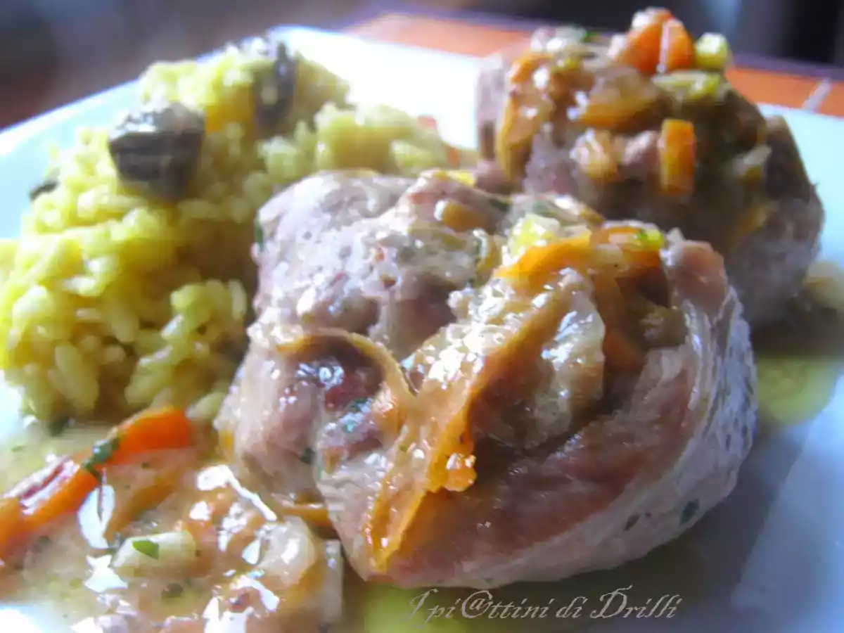 Ossobuco di tacchino al limone di Sicilia