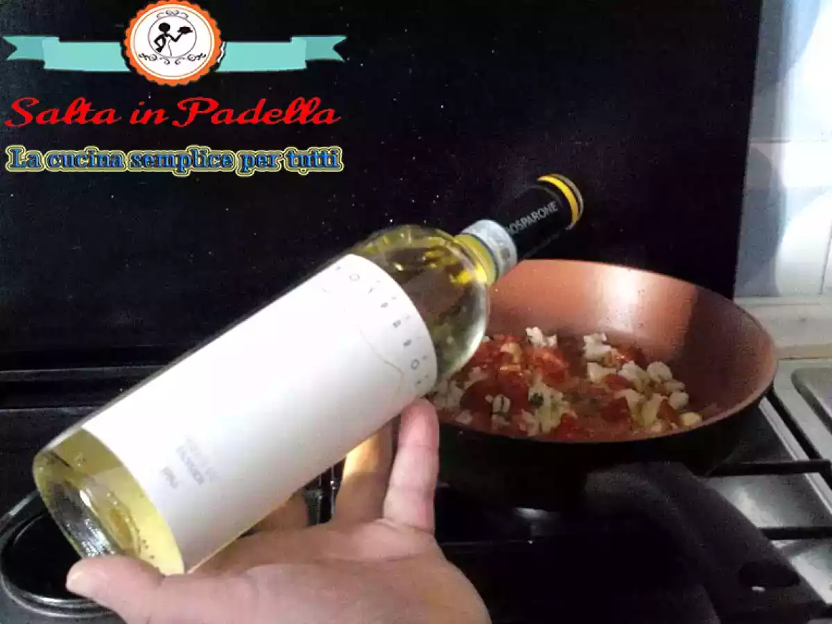 Paccheri al ragù di baccalà - foto 4