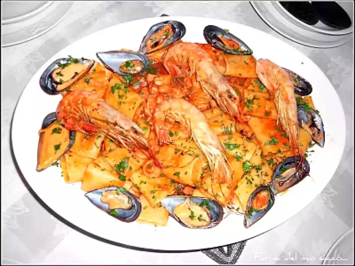 Paccheri allo scoglio