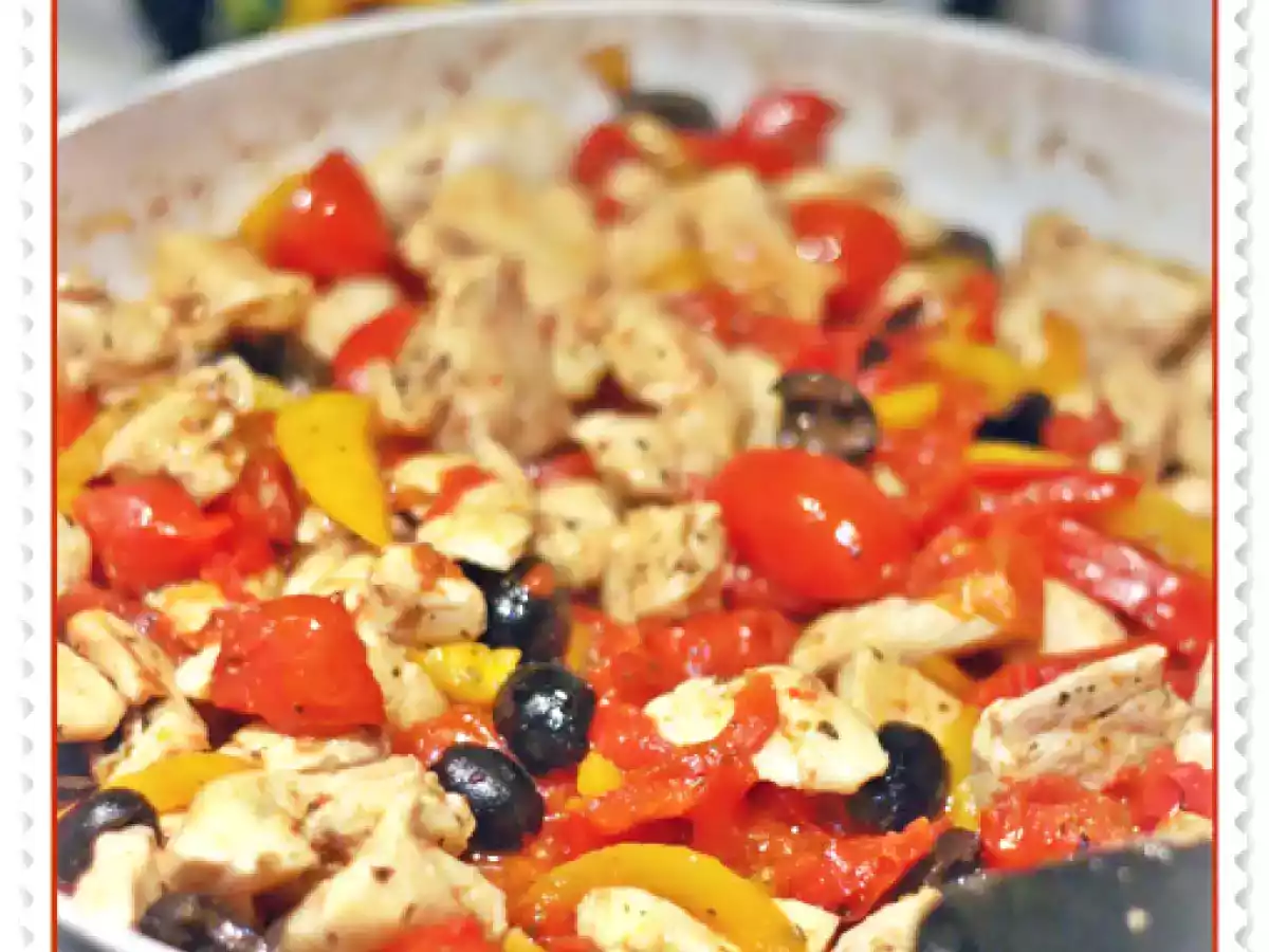Padellata di pollo e peperoni alle erbe di provenza - foto 2
