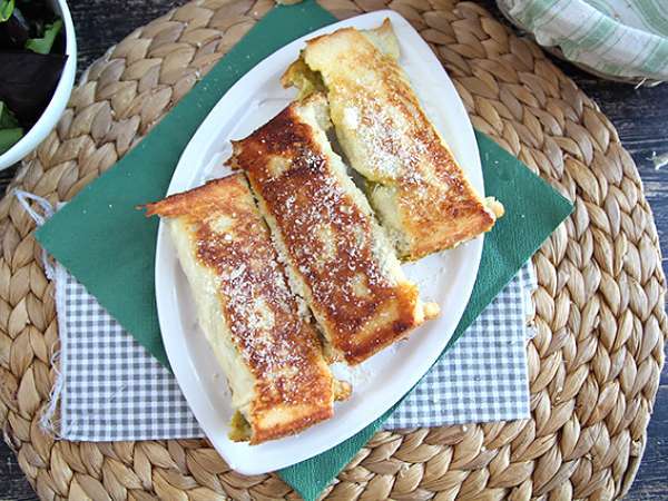 Pain perdu al pesto Pain perdu al pesto