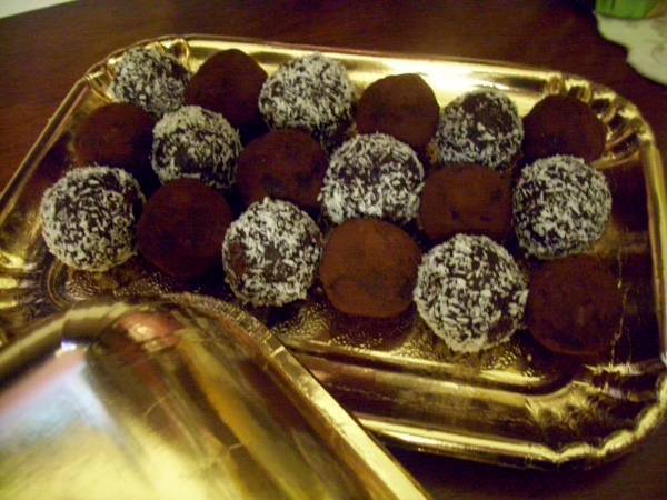 Palline di pane e cioccolato