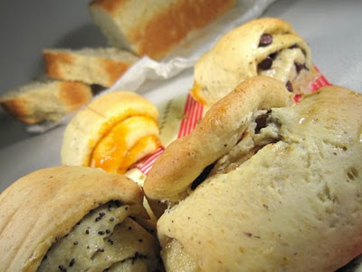 Pan brioche al grano saraceno in bocconcini farciti multigusto
