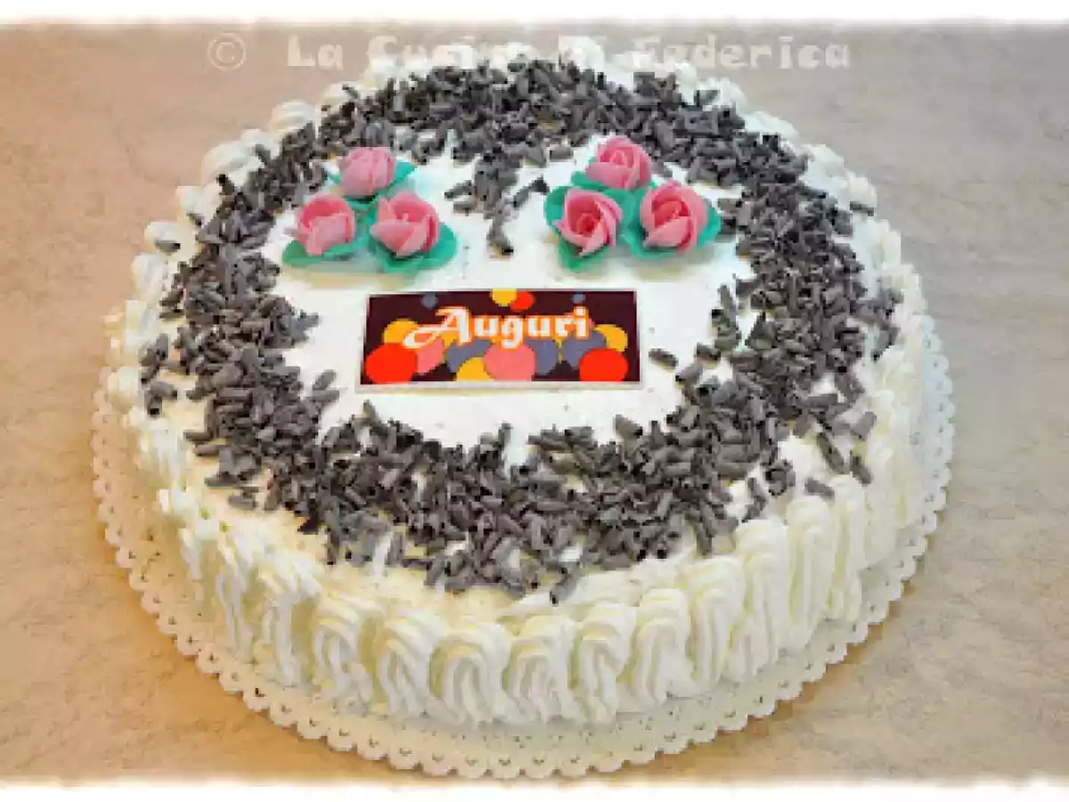 Pan di spagna al cacao e crema al mascarpone - foto 2