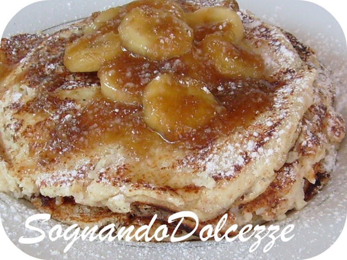 Pancake con Ricotta, Cocco e Banane - foto 2