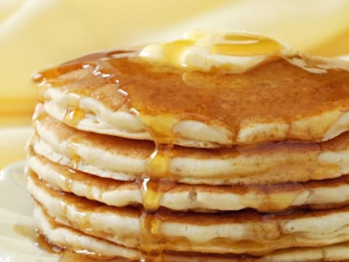 Pancake con sciroppo d'acero
