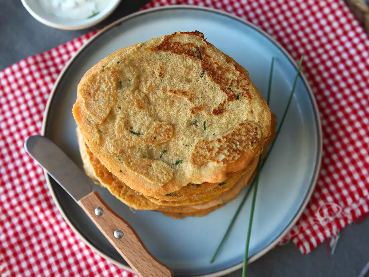 Pancake salati alle lenticchie corallo: ricetta proteica facile e gustosa - foto 2